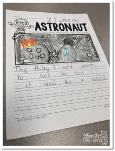 If I were an astronaut