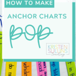 How to Make Your Anchor Charts Pop