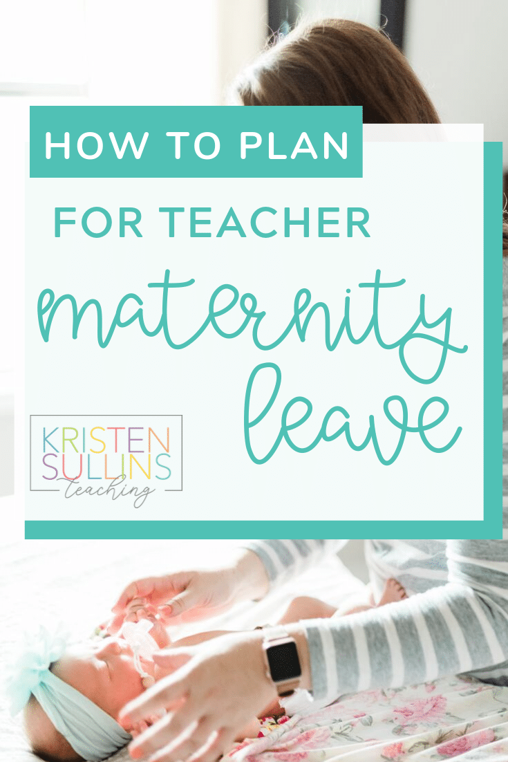 How to Plan Teacher Maternity Leave