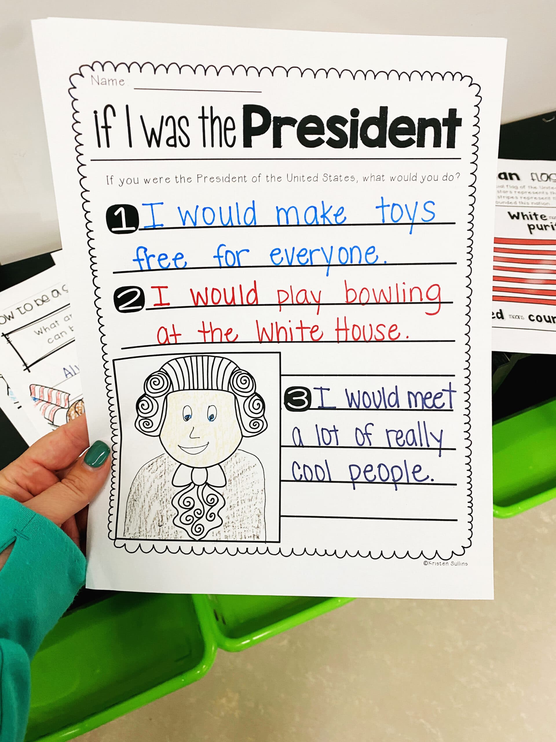 United States Activities for First Grade - Kristen Sullins Teaching