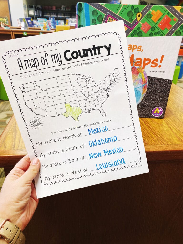 Map of My Country-Kristen Sullins Teaching