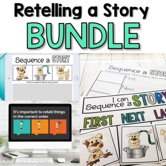 Retell Activities for First Grade - Kristen Sullins Teaching