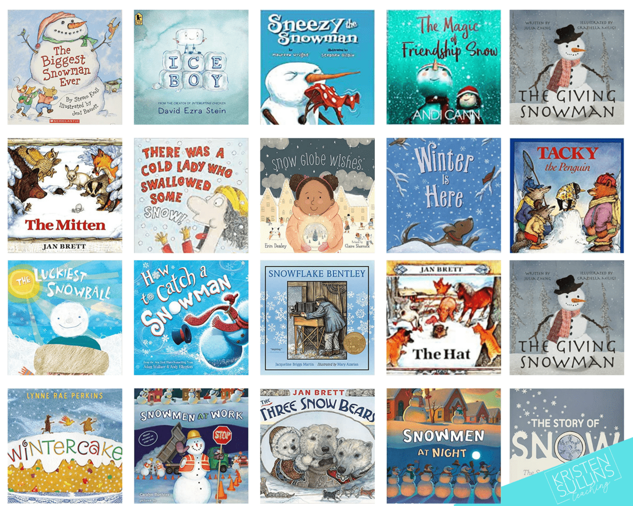 20 Winter Books And Read Alouds For First Grade - Kristen Sullins Teaching