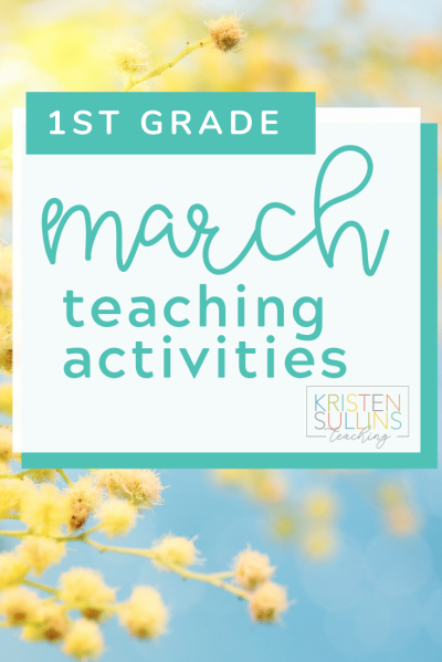 March Activities - Kristen Sullins Teaching