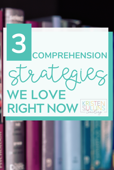 Three comprehension strategies for the elementary classroom that are highly effective.