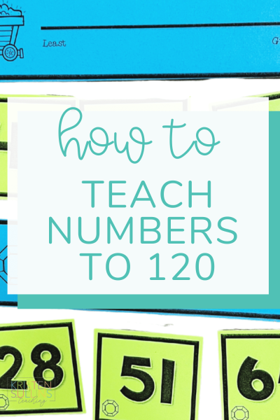 How to Teach Numbers to 120 - Kristen Sullins Teaching