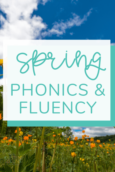 Spring Fluency Passages Blog Post